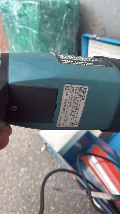 Bosch 1631 Fierăstrău sabie profesional USA + cutie metalică originală