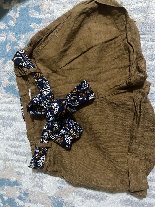 Продам льняные шорты mango