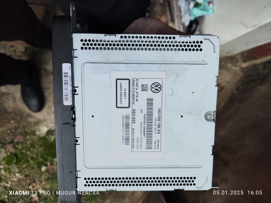 CD player vw , pasat, golf