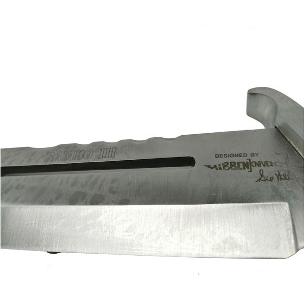 Set Cutit Baioneta 42 cm si Maceta Rambo 56,5 cm, Teaca inclusa