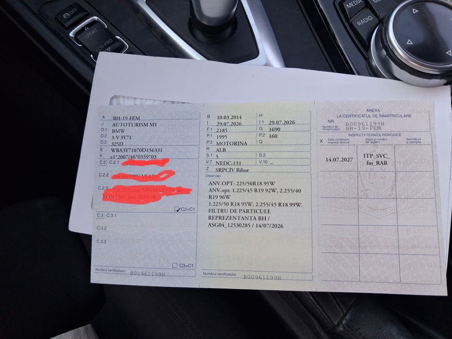 BMW 320D GT euro6,sau schimb