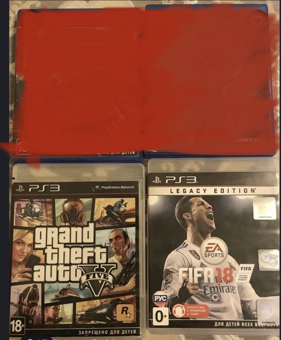 Диски пс4. 7 штук