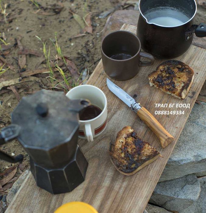 Сгъваем нож  Opinel Франция МАСЛИНА N°08 Olive Wood