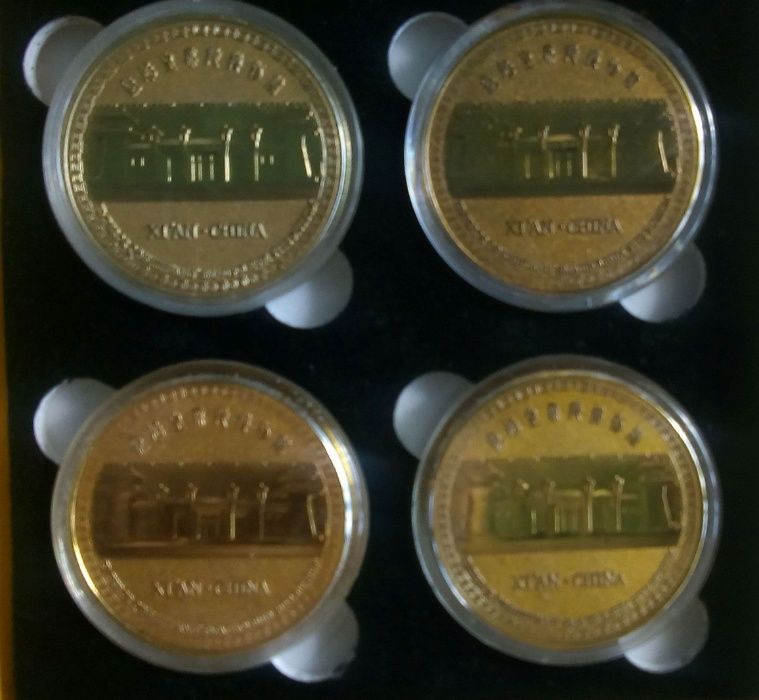 Moneda China, Commemorative Coin Set 4 piese