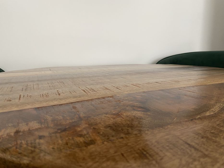 Masa living din lemn de mango si metal