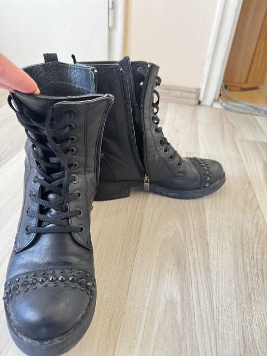 Боти естествена кожа