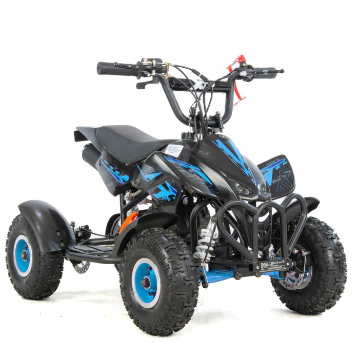 Mini atv XTR M4/4, roti 4 inch, 50cc, 2 timpi, pornire la sfoara , culoare (albastru sau verde)