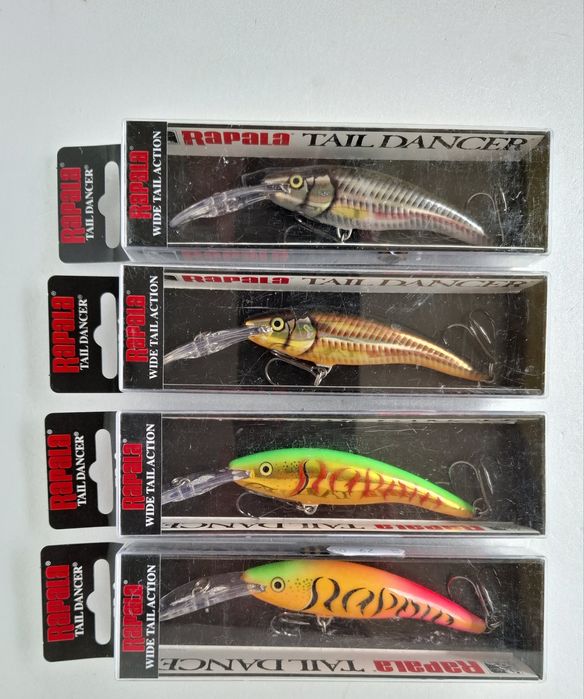 Воблери Rapala-TD9,RR8,SRRS7,LCM