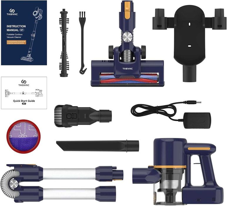 Безжична мощна прахосмукачка TASVAC N7 28Kpa