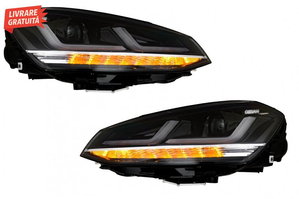 Faruri LEDriving Osram Full LED VW Golf 7 VII (2012-2017) Crom pentru