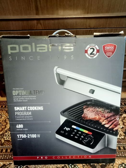 Электрогриль Polaris