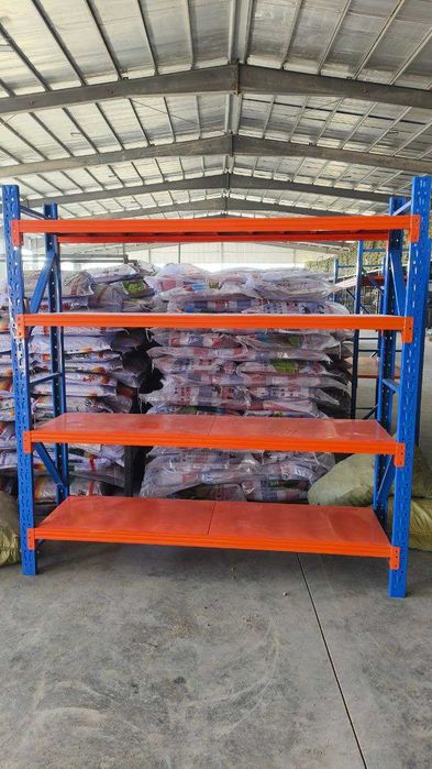 Стеллажи металлические ОПТОМ! Складские и торговые (200-500кг/полка)