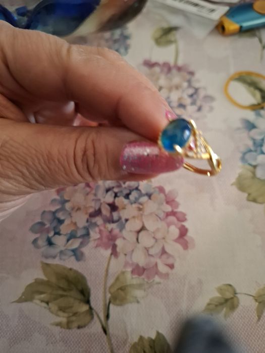 Inel reglabil Alexandrit Hong Kong piatra care își schimba culoarea