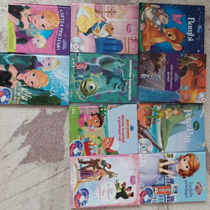 Carti copii, colectia Disney cartonate