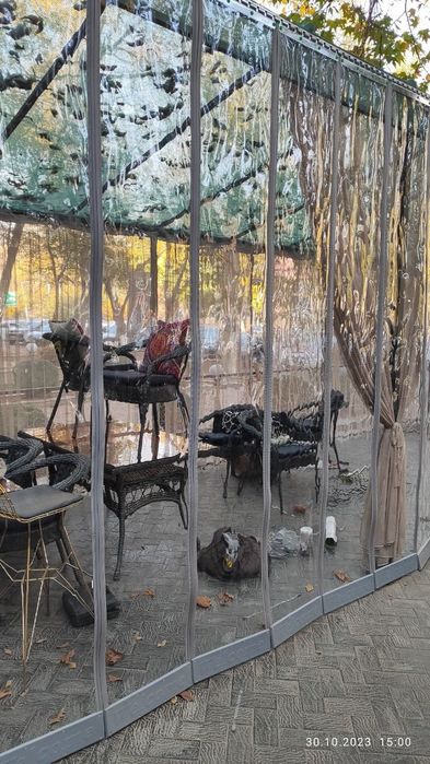 ПВХ штора на магнитах!