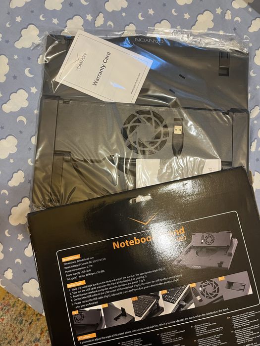 Охлаждаш вентилатор за лаптоп