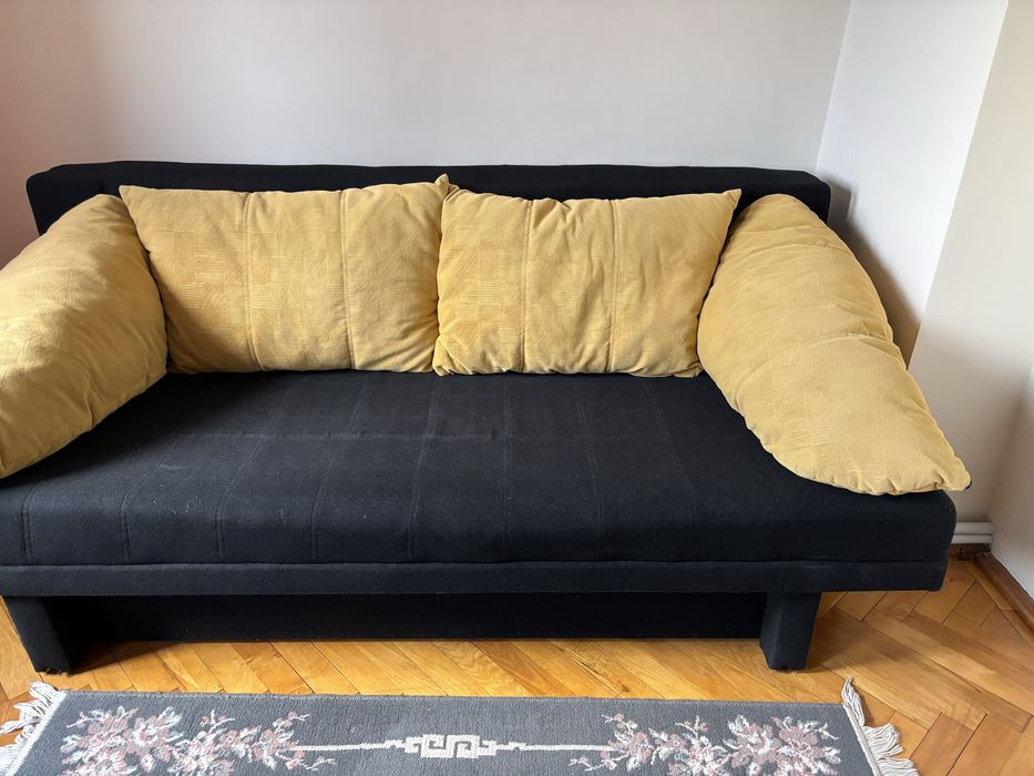 Canapea extensibila rabatabila