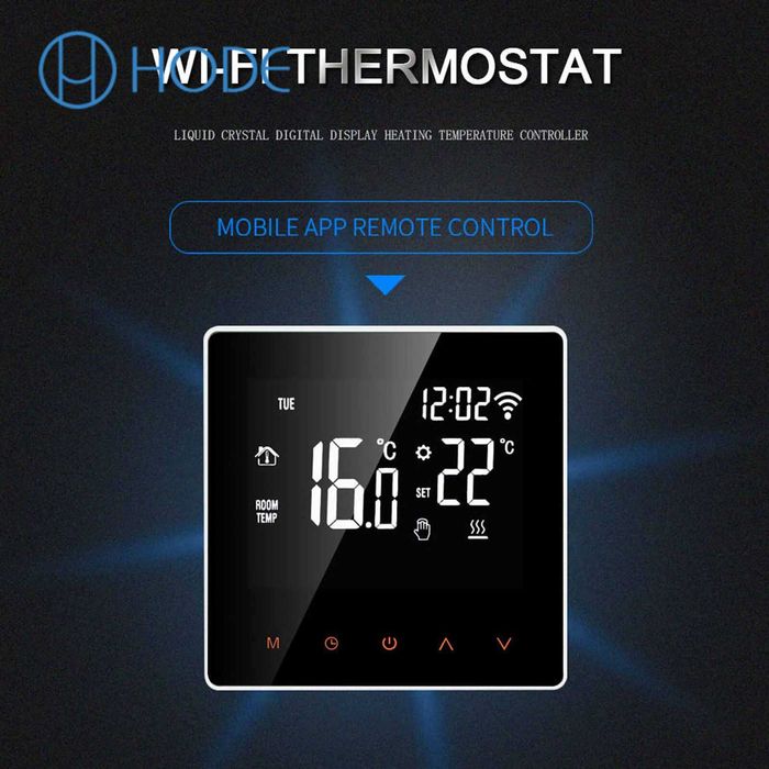Termostat digital WiFi smart, Voice control Alexa. Nou!