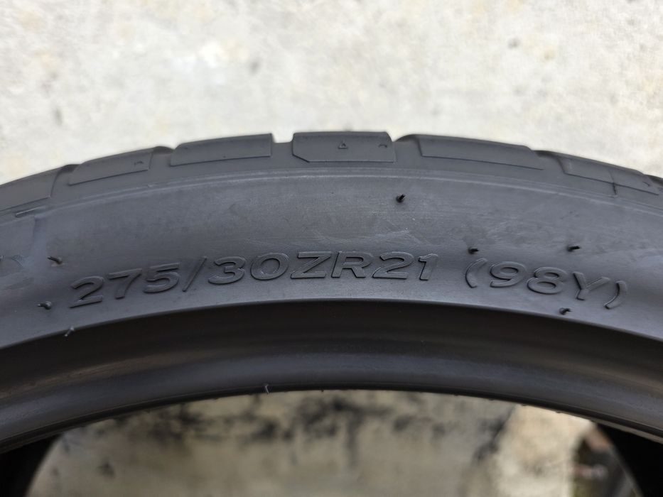 Vând două anvelope de vara hankook  275 30 21  dot 3123