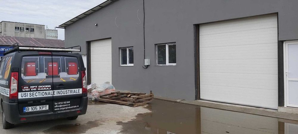 Usa sectionala industriala 3500L/3000H NOUA ALB doar 991 euro!