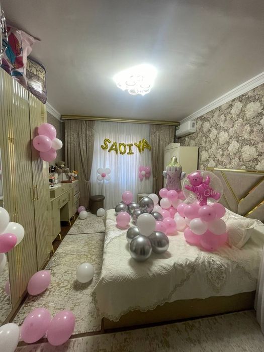 Той тантана чакалок маросимлар янаям гозал болишига шарлар бн безатиш