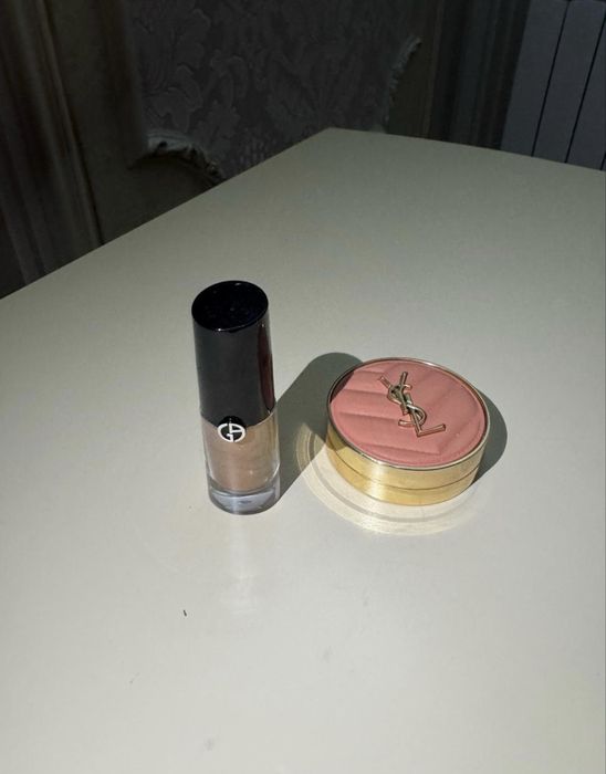 Продам румяна YSL и тени Armani