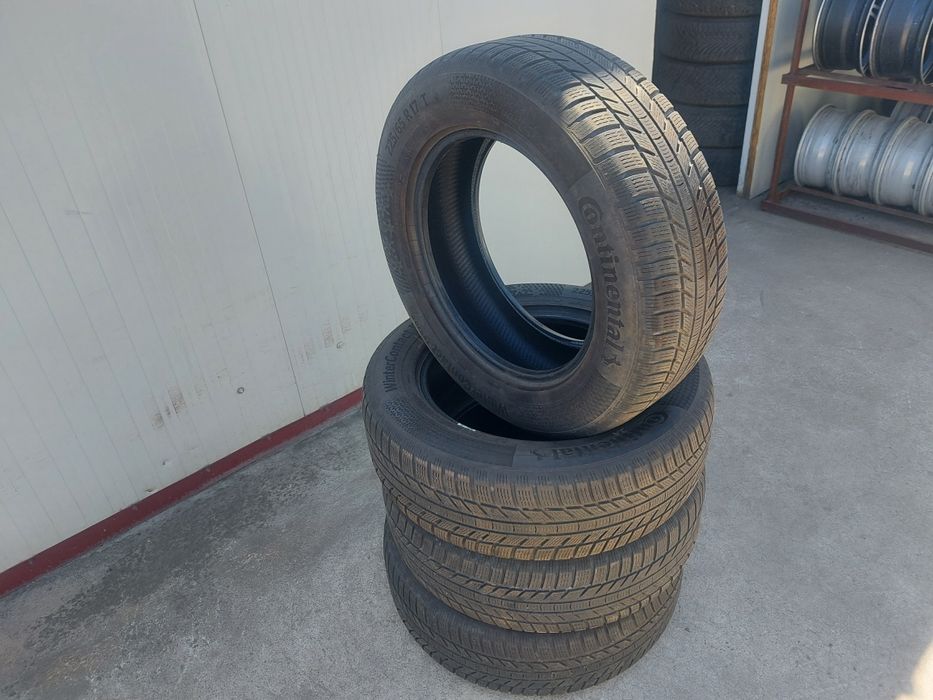 100 lei bucata! Set anvelope M+S/IARNA 225 65 17 Continental dot 2021