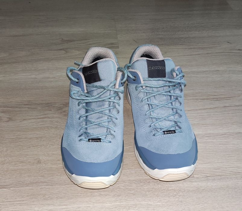 LOWA®Malta GTX LO W's Low Shoe Graphite Ice Blue, туристически обувки
