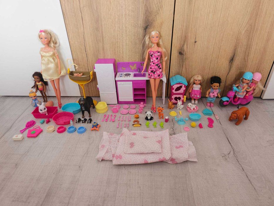 Огромен лот от кукли барби и аксесоари