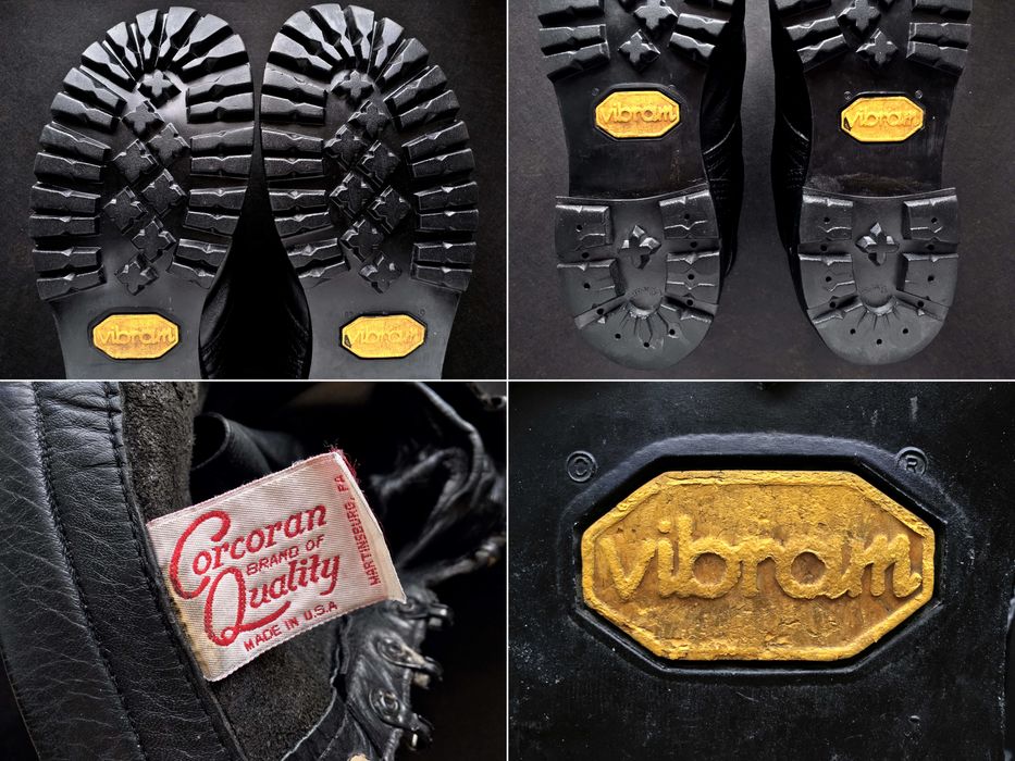 VINTAGE 1998 Made in U.S.A. CORCORAN® USAF Jump Boots — 28 CM