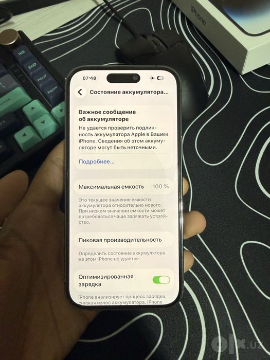 iPhone 14 Pro O'rtacha holatda