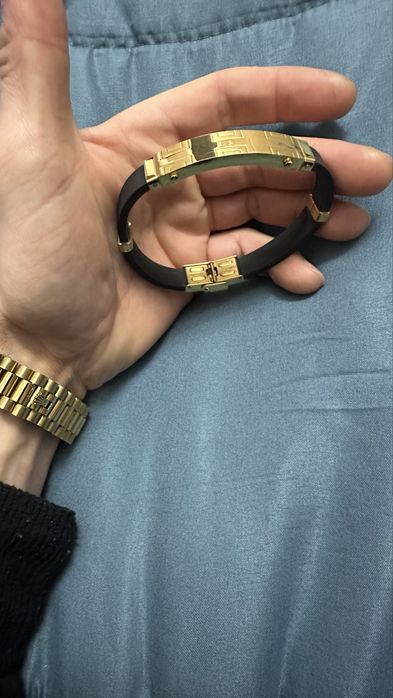 Мъжка гривна от медицинско злато