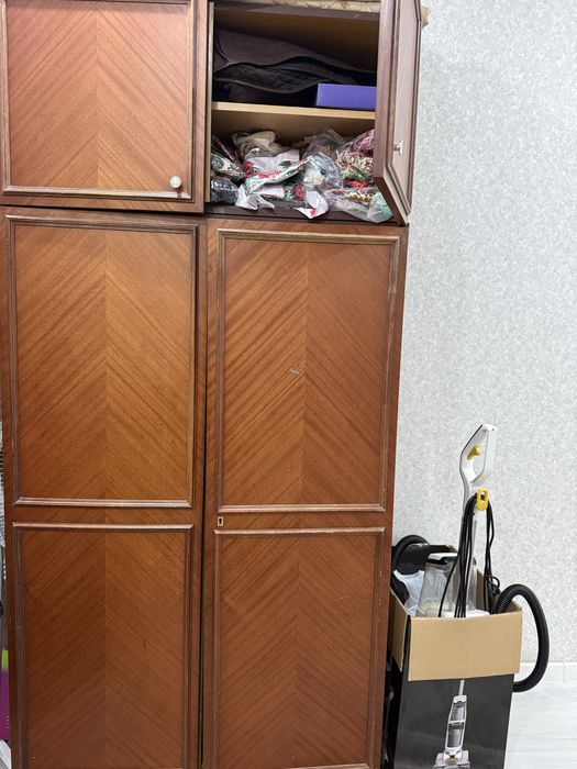 Шкаф и кровать бу
