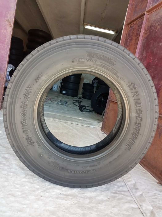 1 гума за ремарке 265/70R19.5 Bridgestone R-Trailer 001 143/141K FRT