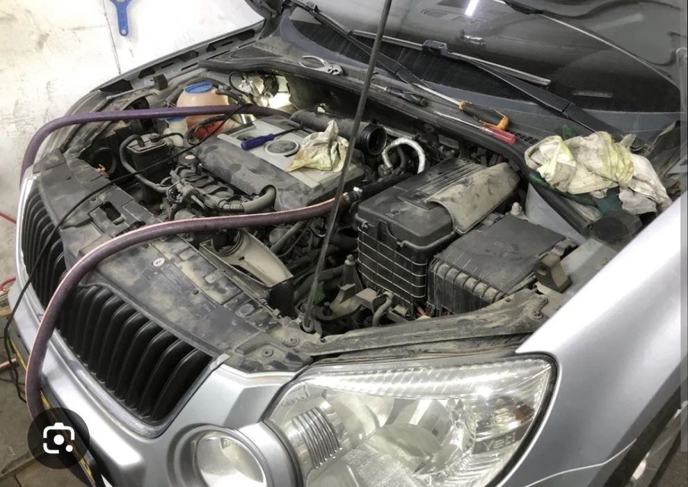 Промывка автопечек радиатора.