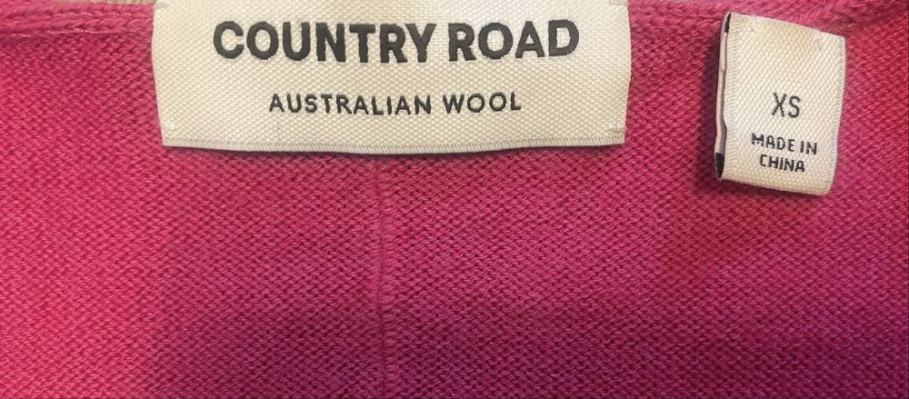 Bluza dama 100% lana Country Road XS/oversize