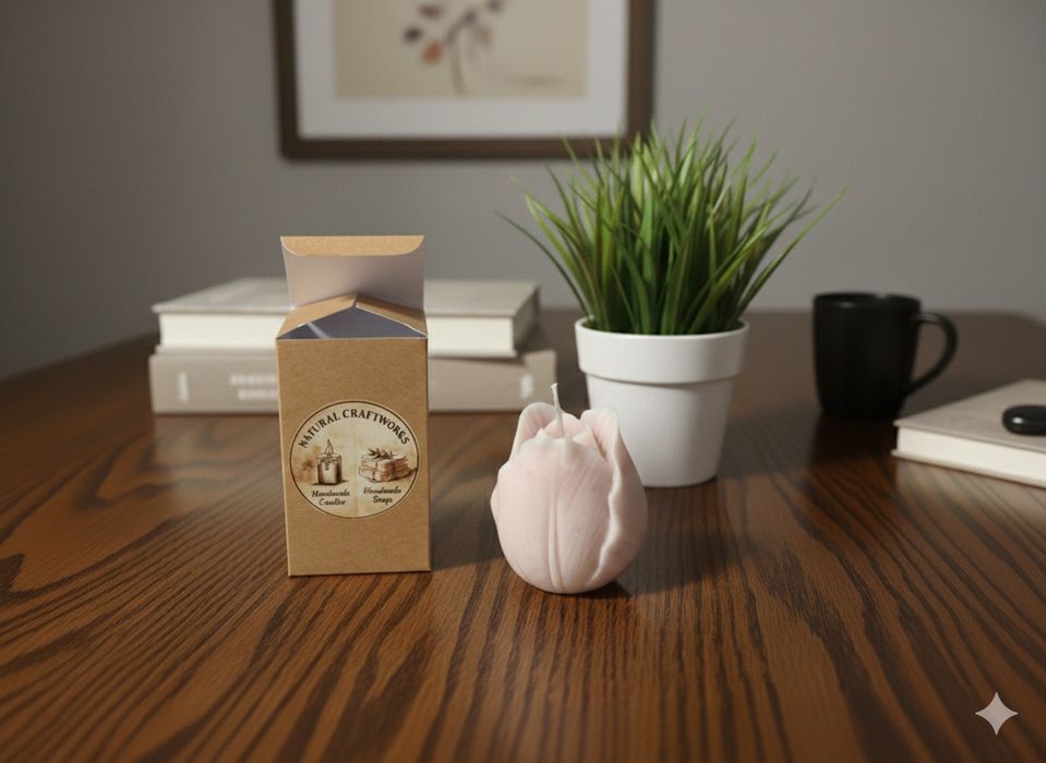 Свеча ручной работы