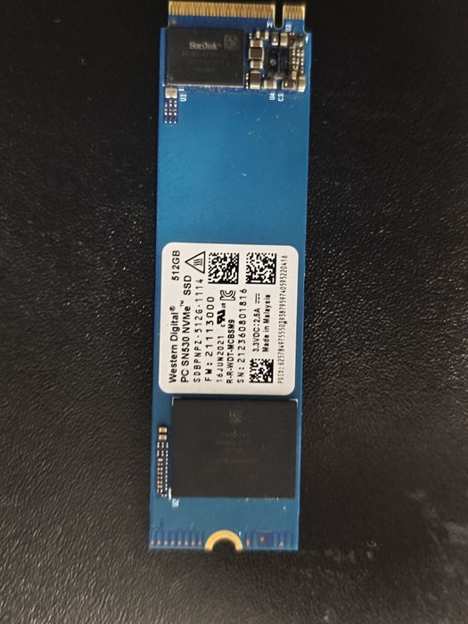 SSD M2 512GB Western Digital