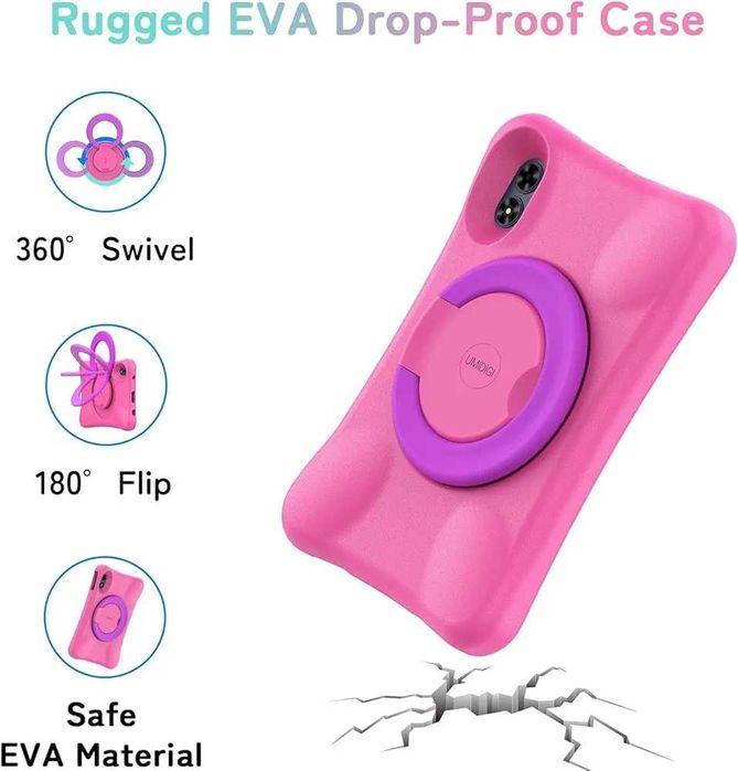 Детски таблет за игри и обучение с включен калъф