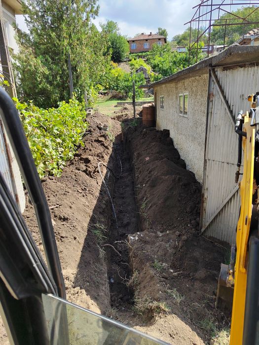 Услуги с мини багер гр. Русе и района