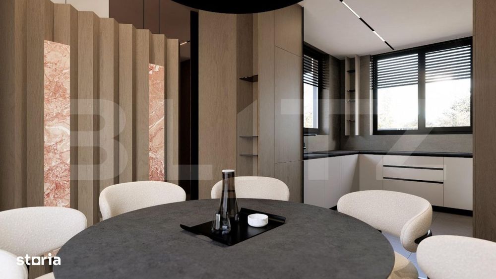 Casa moderna la rosu , 114.95 mp utili,  324 mp teren - Burdujeni