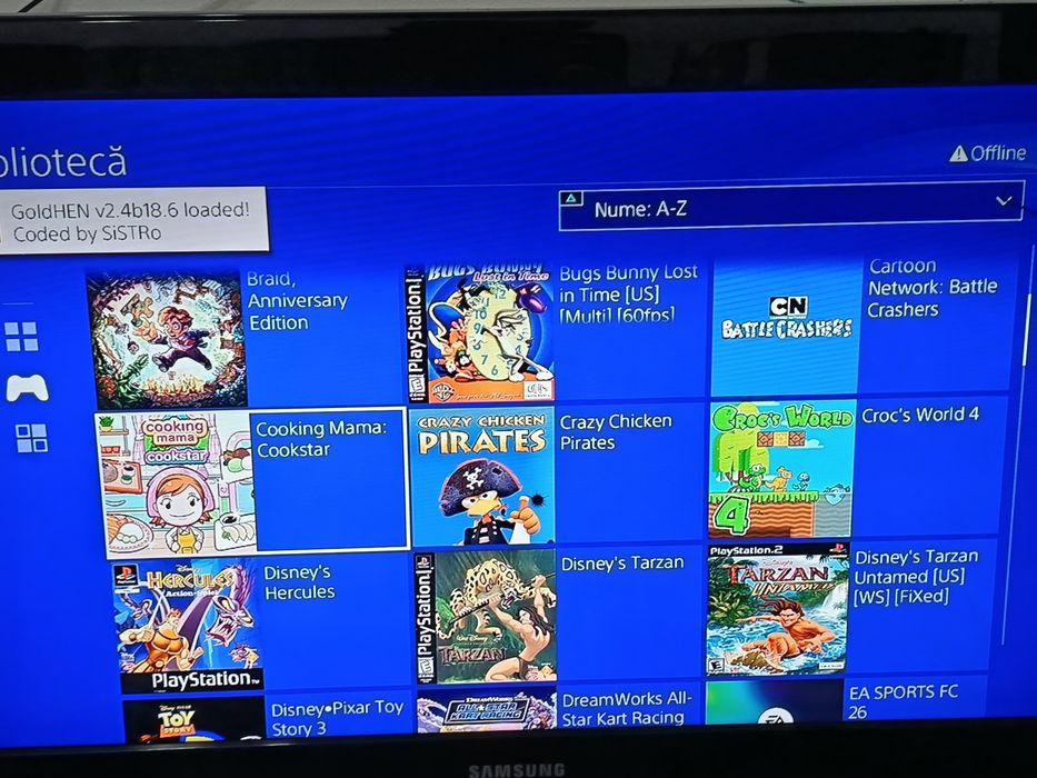 PlayStation 4/PS4 Pro ModaT 110 Jocuri instalate (Citește Descrierea)