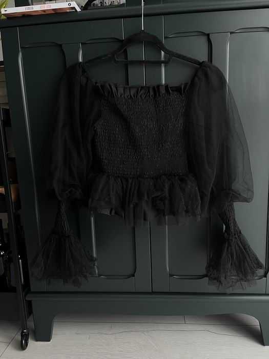 Top negru pentru ocazii S/M