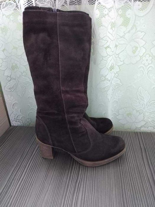 Cizma piele întoarsă Marime38