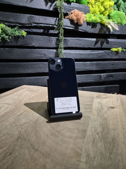iPhone 13 Mini 128gb Midnight Neverlocked Bat 92%/Fact+Garantie