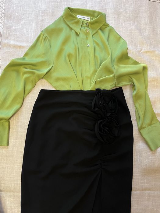 Юбка, рубашка, двойка