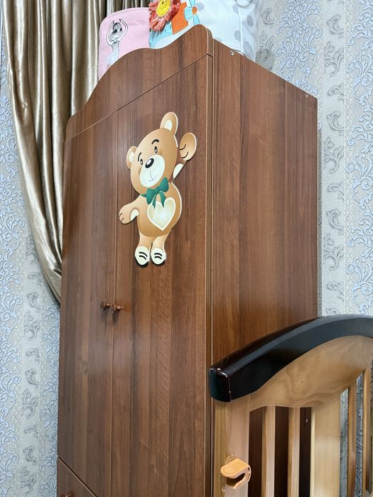 Детский манеж+ шкаф трансформер