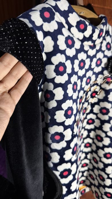 Детское зимнее платье. Detskiy qishgi kòylak.