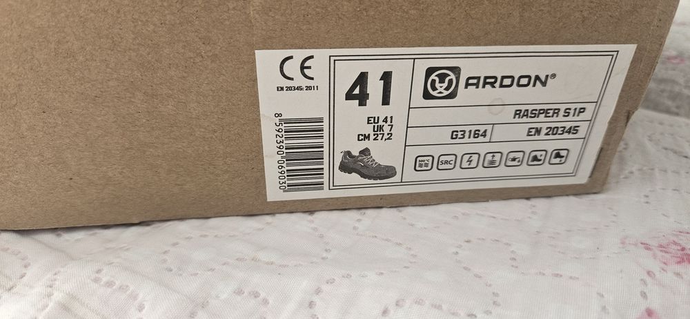 Pantofi protecție ARDON RASPER S1P – mărimea 41 – NOI