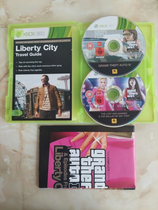 [Xbox360] Vând GTA 4 + DLC urile din Liberty City Xbox 360 //poze reale